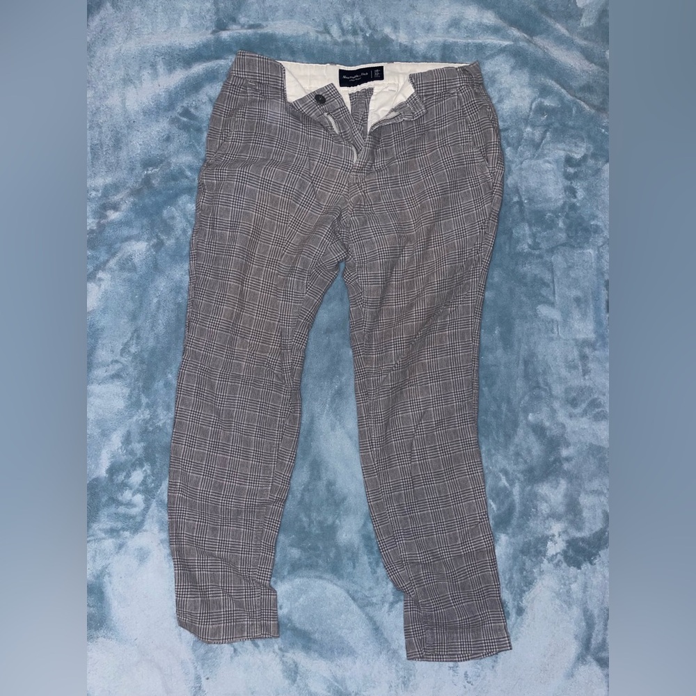 Abercrombie & Fitch Men's Checkered Pants